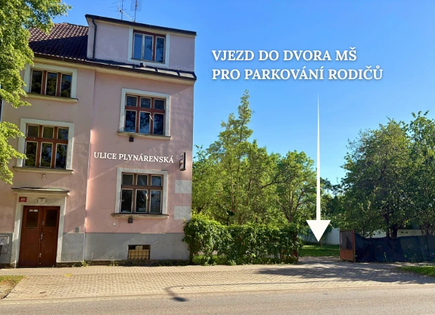 parkování u MŠ zdarma